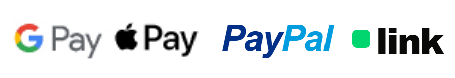 Google Pay, Apple Pay, PayPal, Link