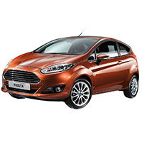 luxury Ford Fiesta Type 4 car mats