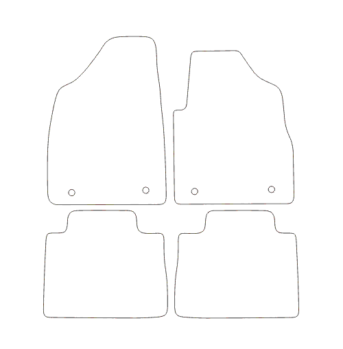MG HS Automatic Car Mats