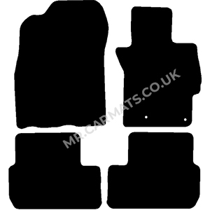 Mitsubishi Lancer Car Mats (2013 Onwards)