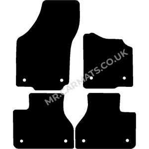 VW Phaeton Car Mats (2009-2016)