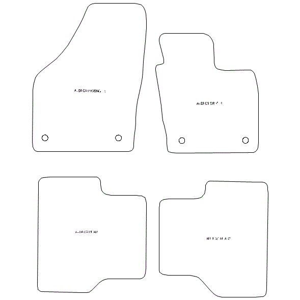 Audi Q3 Car Mats
