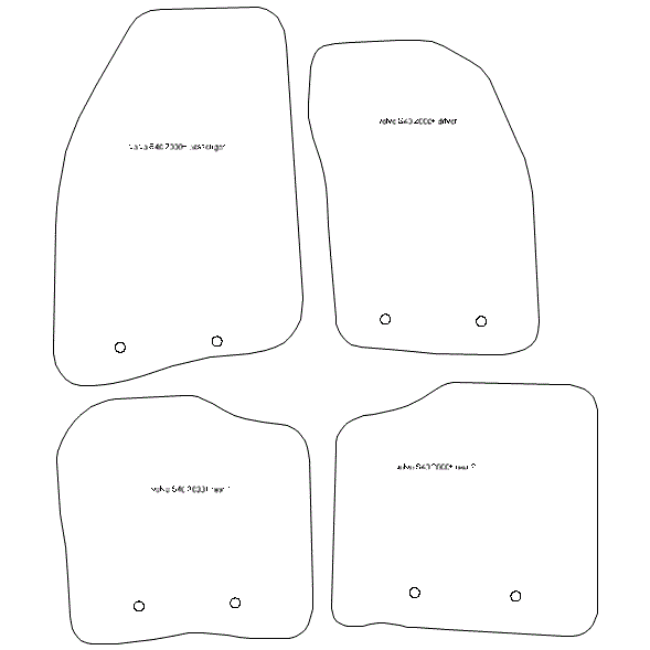 Volvo V40 Car Mats